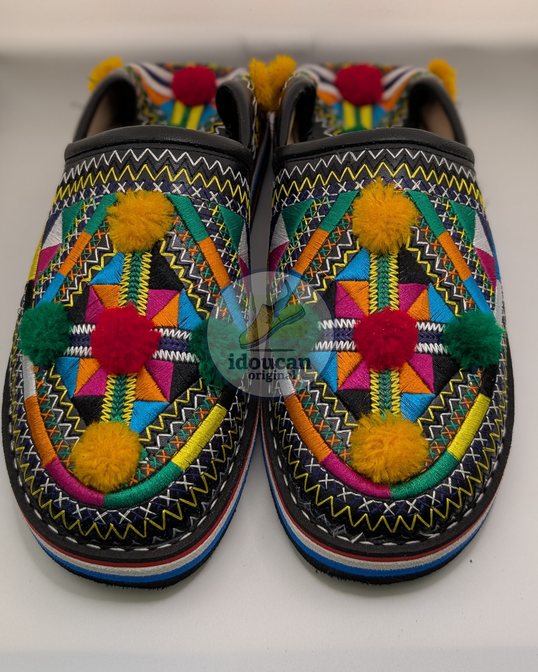 babouches berbères marocaines.