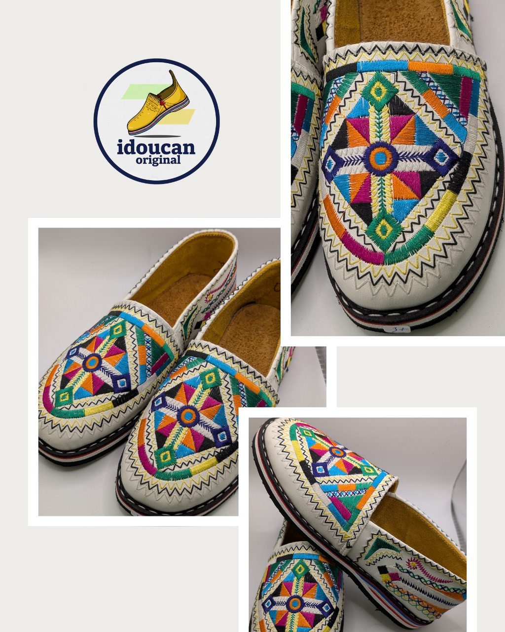 babouches berbères marocaines.